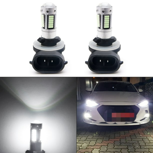 For 2012-2017 Hyundai Veloster White LED Headlight High Low Fog Light Bulbs Kit